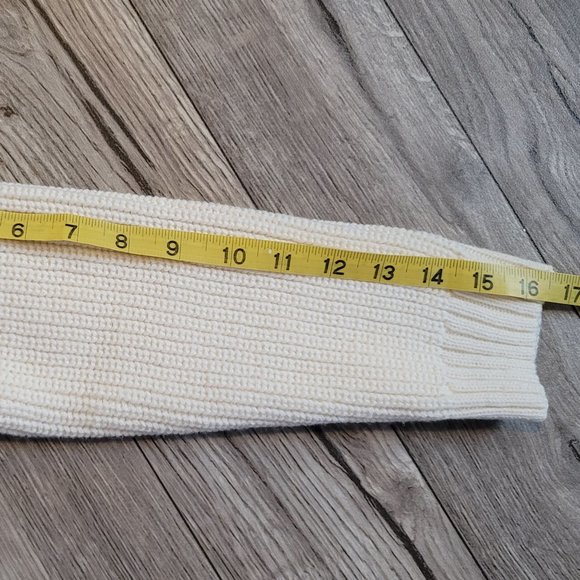 Arizona Crew Neck Sweater Off White Size Large - Picture 5 of 8